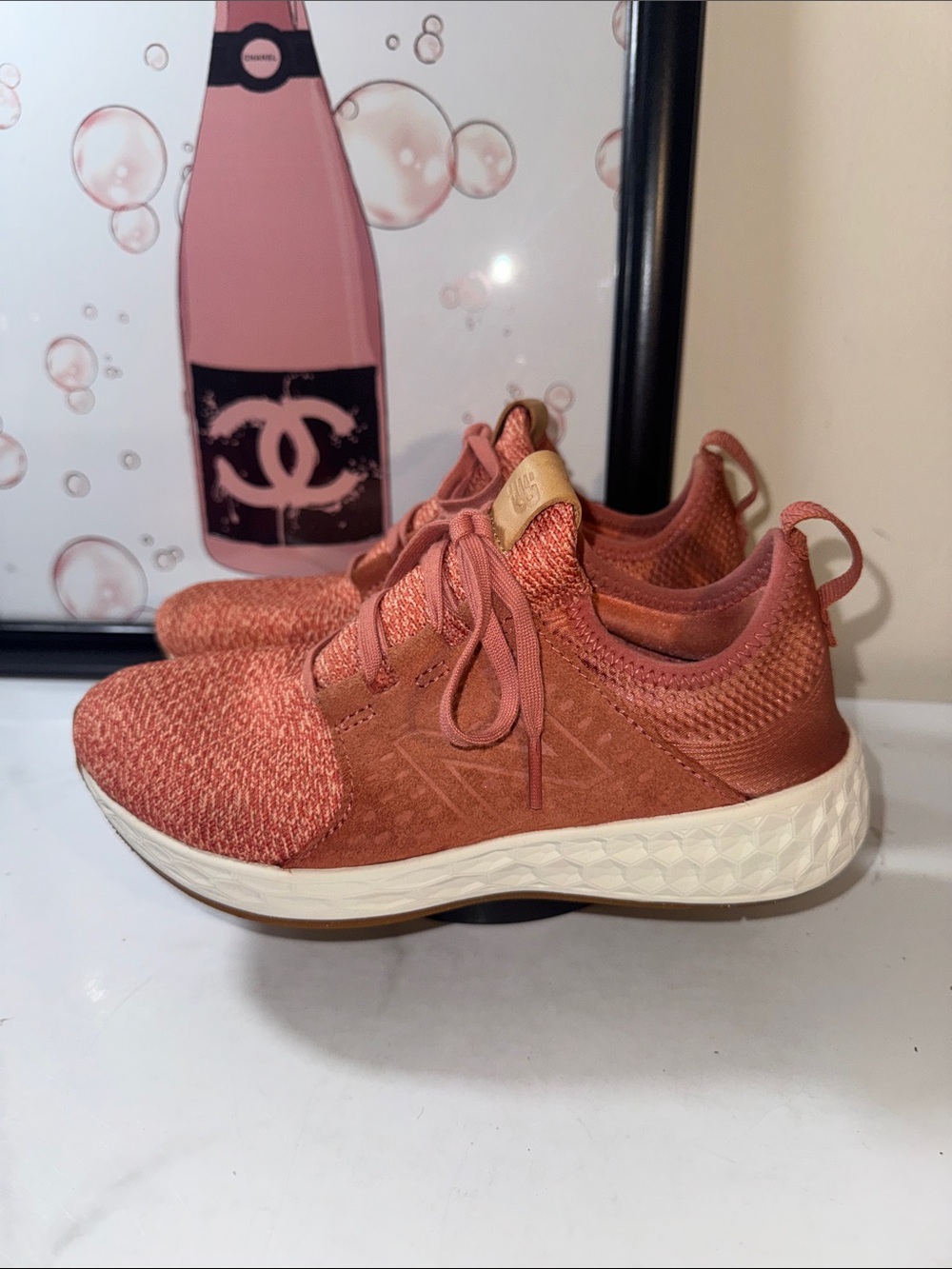 New Balance Coast Salmon Colored  Running Sneakers - Women’s Size 6D